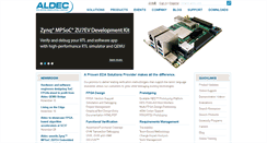 Desktop Screenshot of aldec.com